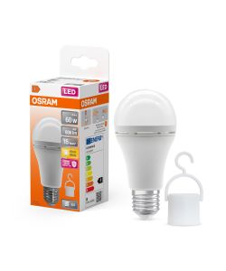 Osram Lampadina LED Ricaricabile A60 8W E27 Bianco Caldo 2700K