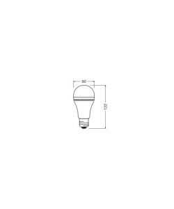Osram Lampadina LED Ricaricabile A60 8W E27 Bianco Caldo 2700K