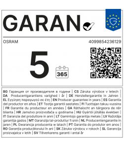Lampadina LED Osram Classic A40 Filamento Energy 2,2W E27