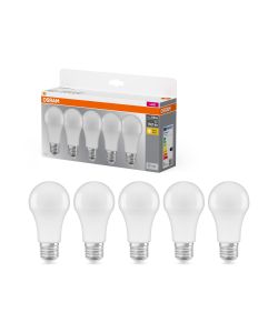 Osram Lampadina LED Goccia E27 13W 1521lm 2700K - Confezione da 5