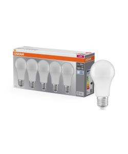 Osram Lampadina LED Goccia E27 13W 1521lm 4000K Bianco Freddo - 5 pz