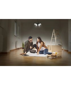 LEDVANCE Highbay Blade Lampada da Soffitto 23W con Alette Regolabili E27 4000K