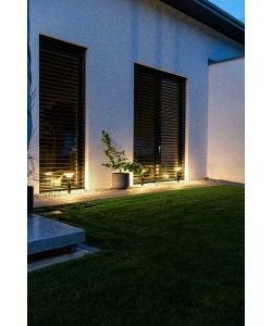 Faretto Style Solar Double Circle 178x720