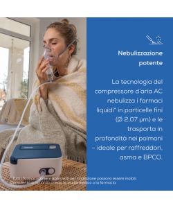 Beurer Aerosol IH 16 Grigio Scuro per Vie Respiratorie - Compatto e Efficace
