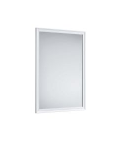 Trio Lighting Specchio da Parete Rettangolare Bianco 50x70 cm con Gancio