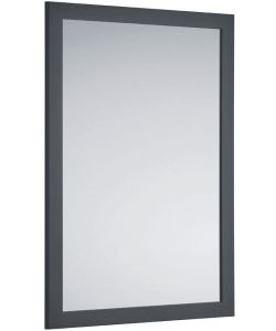 THEA Specchio da Parete 48x68 cm Antracite Design Moderno MDF