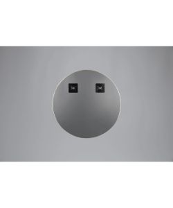 Trio Lighting Specchio rotondo diam. 50 cm con cornice oro per parete