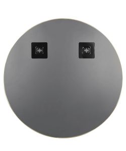 Trio Lighting Specchio rotondo diam. 50 cm con cornice oro per parete