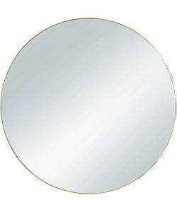 Trio Lighting Specchio rotondo diam. 50 cm con cornice oro per parete