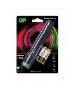 C33 Torcia LED 150LM con Batterie 2xAA + Luce Supplementare Laterale