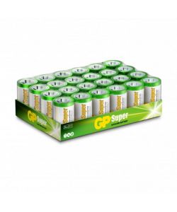 13A-S24 / LR20 / D - Batteria Super Alcalina Torcia D (Confezione 24 Pezzi)
