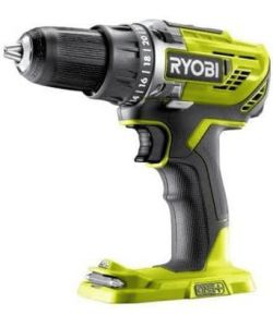 RYOBI Trapano a Percussione 18V Giallo con 2 Batterie 2.0 Ah e Caricatore