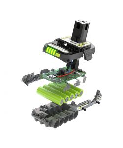 Ryobi Batteria Lithium+ 18V 2Ah - Potente e Duratura per Utensili Elettrici