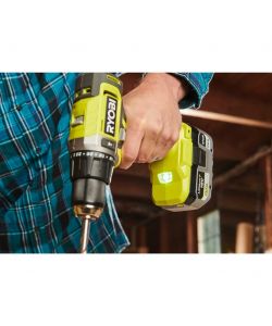 Ryobi Trapano Avvitatore 18V Kit con Torcia e Borsa - 2 Batterie 2Ah