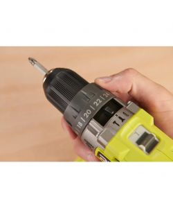 Ryobi Trapano Avvitatore a Percussione 18V con Valigetta R18PD2-120B