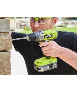 Ryobi Trapano Avvitatore a Percussione 18V con Valigetta R18PD2-120B