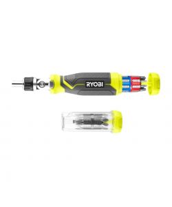 Ryobi Giravite a Cricchetto Porta Inserti - Regolabile a 180 - 35 pz