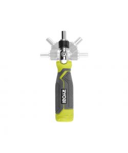 Ryobi Giravite a Cricchetto Porta Inserti - Regolabile a 180 - 35 pz