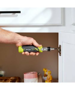 Ryobi Giravite a Cricchetto Porta Inserti - Regolabile a 180 - 35 pz