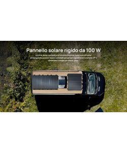 Pannello solare rigido da 100 W EcoFlow (2 pz.)