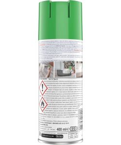 OUST Spray Disinfettante 400 ml - Uccide 99,9% Batteri - Fresco Pulito