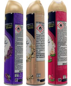 Glade Deodorante Spray Floreale 300ml - Lavanda, Relaxing Zen, Vanilla