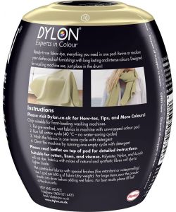 Dylon Colorante per Tessuti - Sandy Beige - Uso Lavatrice
