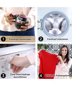 Dylon Colorante Tessuti Blu Ocean Blue 350g Polvere Lavatrice