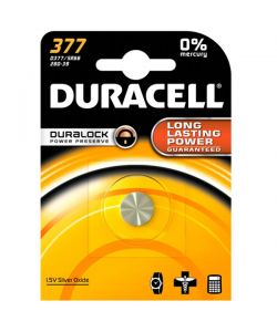 Pila Bottone Ossido Argento          D377 Duracell