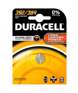 Pila Bottone Ossido Argento     D392/D384 Duracell