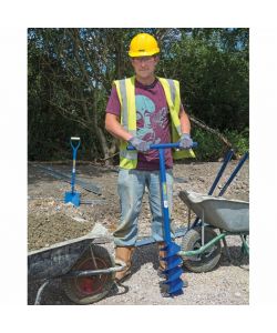 Draper Tools Scavatrice per Pali con Trivella 1070x155 mm Blu 24414