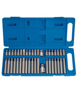 Draper Tools Set 40 pz Punte Esagonali Torx e Spline TX-STAR 33323