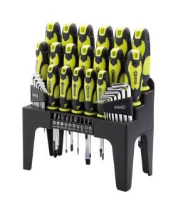 Draper Tools Set 44 Pz Cacciaviti Brugole e Punte Verde 78619