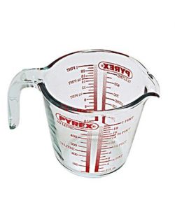 Caraffa Graduata                      L 1,00 Pyrex