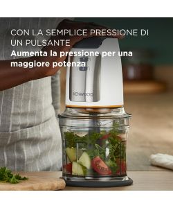 Kenwood Tritatutto 500 W 500 ml 4 lame Bianco/Grigio