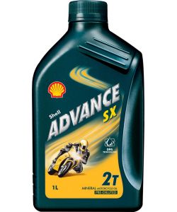 Olio ADVANCE SX2 scooter lubrificante inerale 1L 2T per motocicli
