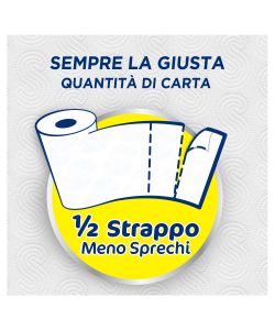 Scottex Carta Cucina Quanto Basta 2 pezzi - Alto Assorbimento - 3 Veli