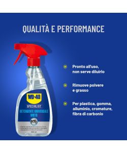 WD-40 Specialist Detergente universale spray per moto 500 ml