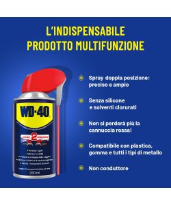 WD-40 Lubrificante Universale Spray 250ml - Anticorrosivo e Multiuso