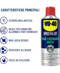 WD-40 Specialist Moto Cera Lucidante 400 ml