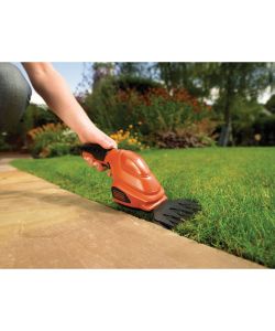 Black+Decker Cesoia a Batteria Litio 3,6 V - Larghezza Taglio 10 cm - Rosso