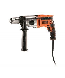 Trapano a Percussione 910 W con Valigetta Black+Decker