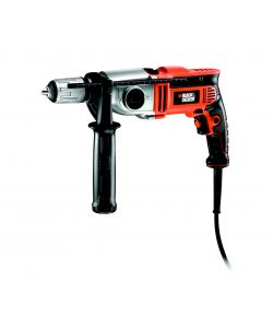 Trapano a Percussione 910 W con Valigetta Black+Decker