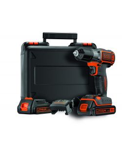Trapano/avvitatore con doppia batteria Black+Decker