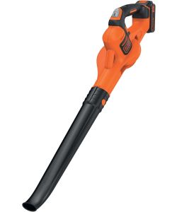 Black+Decker Soffiatore Ergonomico 18V Cordless - Batteria Litio 2Ah