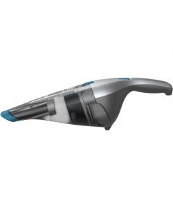 Black&Decker Aspirabriciole Ricaricabile 7.2V Blu e Argento 0.385L