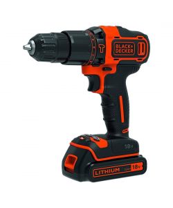 Black & Decker Kit Trapano e Smerigliatrice - Nero - 18V