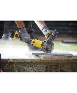 Stanley FatMax Smerigliatrice Angolare 18V 4.0Ah Giallo/Nero 125mm