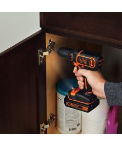Black+Decker Trapano Avvitatore Percussione 18V con 100 Accessori e Valigetta