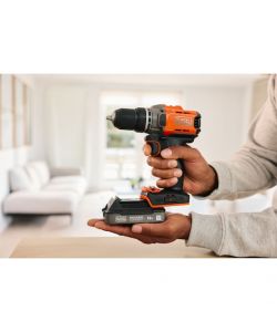 Black+Decker Trapano Avvitatore 18V Arancione 2.0Ah - Batteria Inclusa